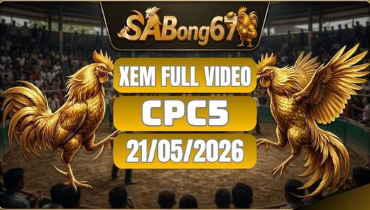 Xem Full video đá gà CPC5 ngày 21/5/2026